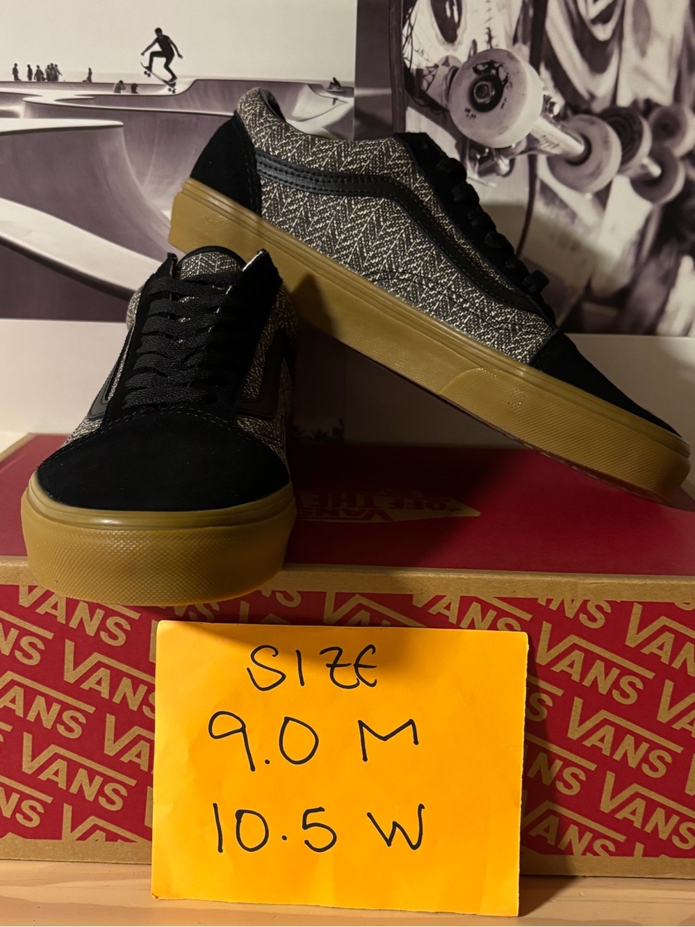 Vans Old Skool sz 9.0 Men’s 10.5 Woman